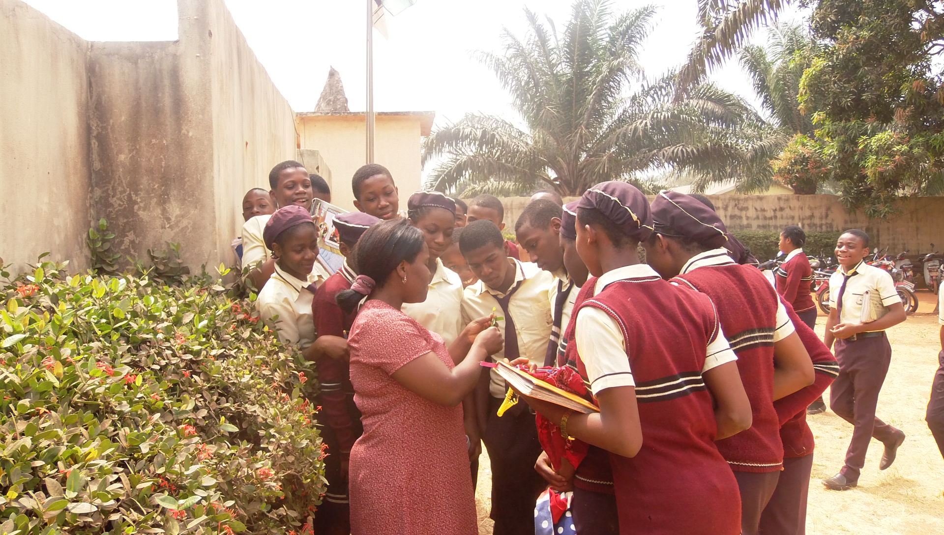 Students in class at Shalom Academy